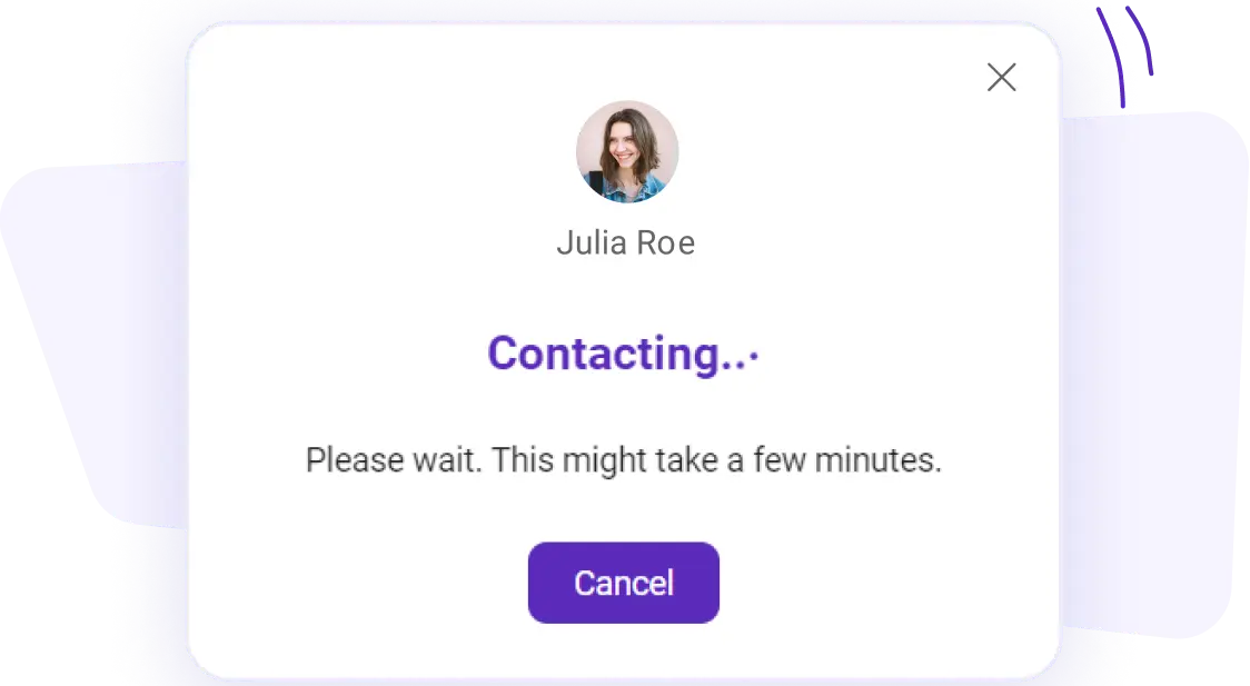 Starting instant session